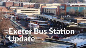 Councillor Phil Bialyk announces that the closure of Exeter Bus Station will now take place early next year. | Exeter City Council