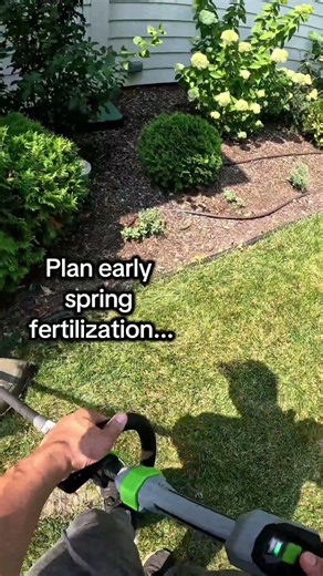 Spring Fertilizer Prep 🧪 #SpringFertilization #SoilTesting #WinterLawnCare #DormantGrassCare