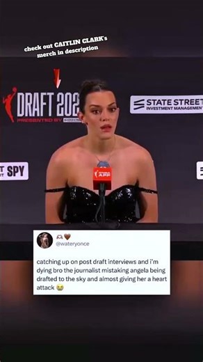 She thought she got TRADED mid-interview… nahhh 😭