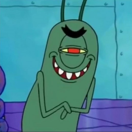 Funni SpongeBob (Sheldon J. Plankton)