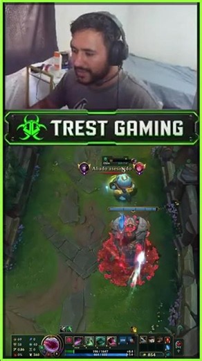 Cuando te MOTIVAS de MAS en LOL #leagueoflegends #funnyshorts