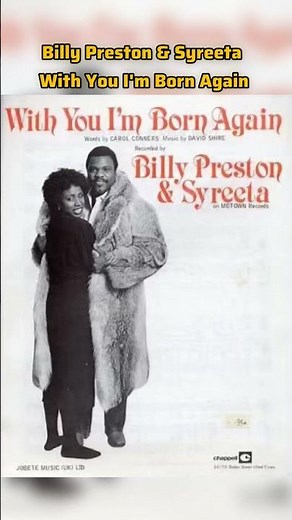 Billy Preston & Syreeta - With You I'm Born Again #music #song #history