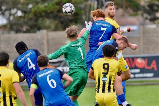 5-1 up - but they lost 7-6 ... Shoreham and Guernsey play out one of season's most amazing matches