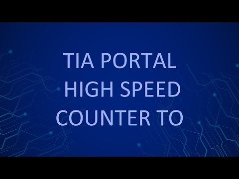 TIA Portal: High speed counter with TM Count 2x24V