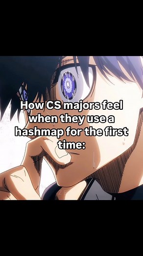 CS major | Software engineer on Instagram: "Use just a hashmap for everything trust me #codingmemes #codingmeme #computerscience #coding"