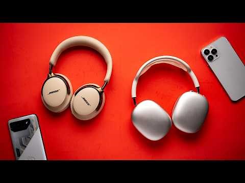 Bose QC Ultra Headphones (2nd Gen) vs. Apple AirPods Max: The Battle for the Noise-Canceling Crown!