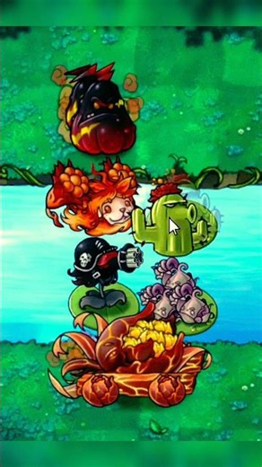 The Ultimate Odyssey Plant Fusions 😯- ZomrAGe #pvz #shortsfeed #gaming #trending #viral #shorts