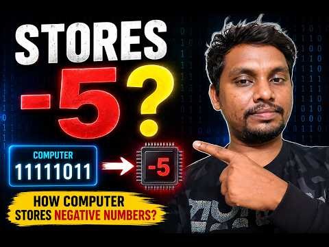 1's Complement & 2's Complement Explained from Scratch | Signed Number System