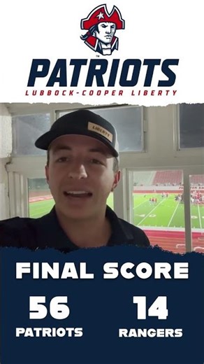 FINAL: Liberty Patriots 56 - Perryton Rangers 14