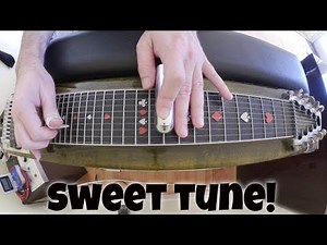"Cool It" by Buddy Charleton pedal steel guitar lesson.