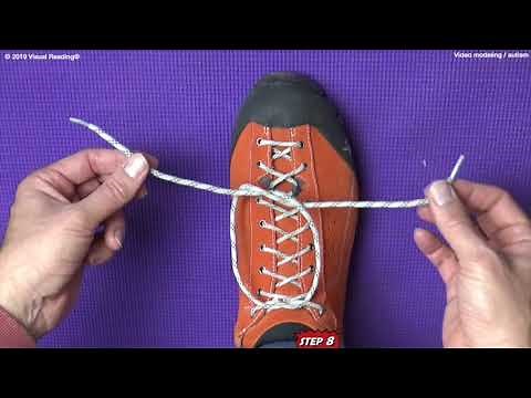How to tie a shoelace