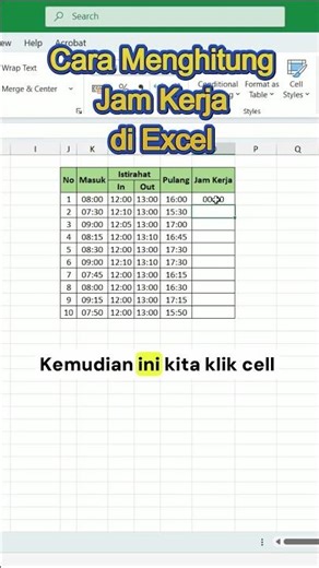 How to Calculate Working Hours in Excel #computertutorial #excel #exceltips #exceltutorial #excel...