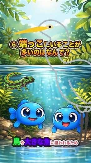 メダカが端っこに集まるのはなぜ？🐟