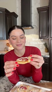 Cheese Danish with Strawberries 🍓 A simple Valentines day treat Ingredients:* 1 sheet pre-made puff pastry, thawed* 8 oz cream cheese, softened* 1 egg yolk* 1 tsp vanilla extract* 1/4 cup sugar* 1/2 cup fresh strawberries, sliced* 1 egg (for egg wash)* 1 tbsp powdered sugar (optional, for dusting)Instructions:1. Preheat oven to 400°F (200°C) and line a baking sheet with parchment paper.2. Prepare the filling: In a bowl, mix cream cheese, egg yolk, vanilla extract, and sugar until smooth.3. Shap