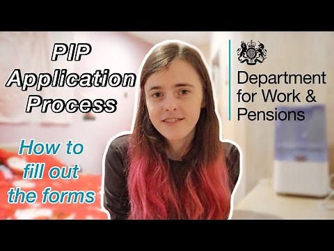 Applying for PIP // How to Fill out the Forms + The Full Application Process Step by Step