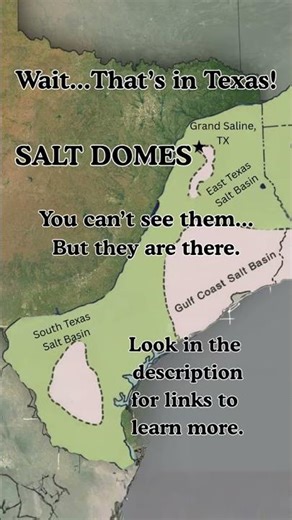 Salt Domes in Texas !