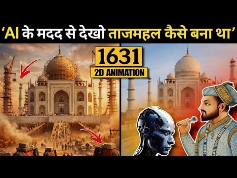 TAJ MAHAL History (in Hindi) | शाह जहाँ और मुमताज़ के प्रेम की निशानी | 7Wonders of the World