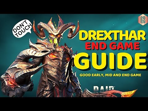 BEST Drexthar Bloodtwin End Game Build | Complete Guide & Masteries | Raid: Shadow Legends