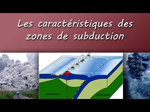 Cours TS : Les caractéristiques des zones de subduction