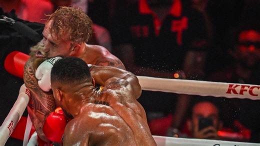 Anthony Joshua KOs Jake Paul in dominant victory