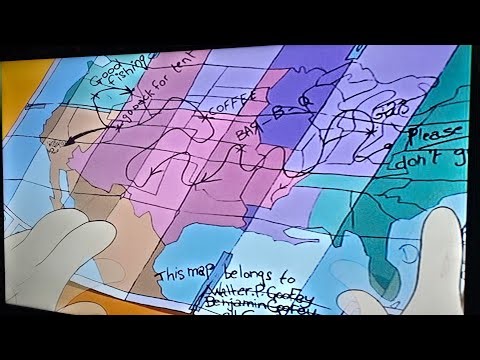 Fishing Trip Map A Goofy Movie