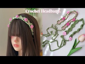 How To Crochet a Headband | Easy Crochet Hairbands🌼🌷