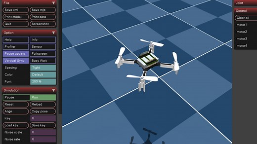 [开源]四旋翼SO3 SE3空间姿态控制与跟踪Demo(Mujoco)