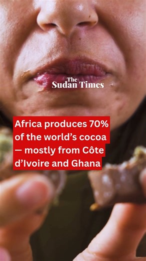 Africa is the heart of global chocolate. Côte d’Ivoire and Ghana alone produce most of the cocoa the world depends on. This video uncovers the story behind every bar and the region shaping a global industry. #Africa #Cocoa #WestAfrica #Ghana #CotedIvoire #ChocolateIndustry #GlobalTrade #Economy #AfricaRising | The Sudan Times