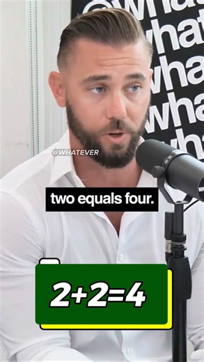 Jerry Kenna on Instagram: "You guys come up with some weird stuff. Are we really arguing over whether 2+2=4?! I just don’t get it. #moneytalk #finance #math"