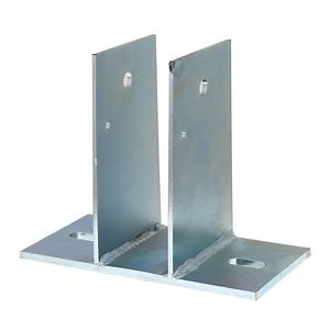 [Hot Item] Galvanized Post Support Bracket U Type Building Hardware Bracket Holder