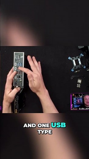 CLX Foundry LIVE Clips: ASUS Z890-E with Insane Connectivity #shorts