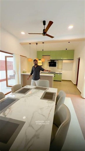 🍽️ Modern Dining Room Design Ideas | SALT INDIA Architects #Shorts