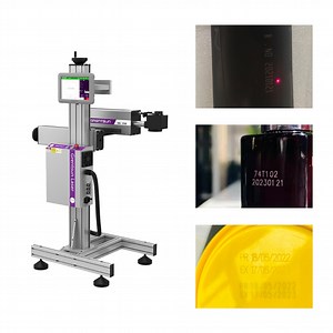 [Hot Item] CE-Compliant 30W Flying CO2 Laser Coding Machine - Specialized for Qr Code & Batch Number Marking on Pharmaceutical PP Bottles