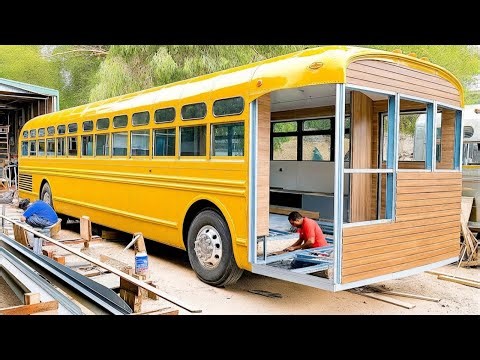 Man Builds Insane DIY Bus | Start to Finish by ‪@enancinar‬