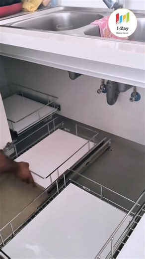 Smart Kitchen Corner Under Sink Storage Ideas | Organize Small Kitchen Space Easily #kitchenstorage