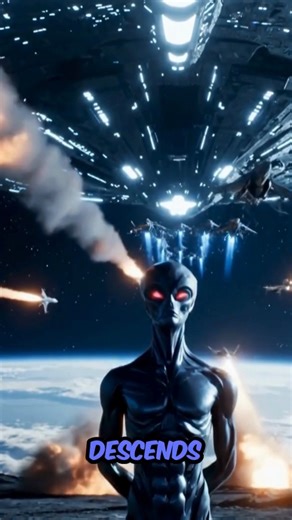 This dramatic image isn’t a real warning—it’s a powerful piece of science-fiction inspired art that taps into one of humanity’s oldest questions: are we alone in the universe? While scientists actively search for extraterrestrial life, there is currently no evidence of approaching alien spacecraft or an imminent threat to Earth. Images like this remind us how much our curiosity about the cosmos is shaped by imagination as much as science—and why separating fiction from fact matters more than eve