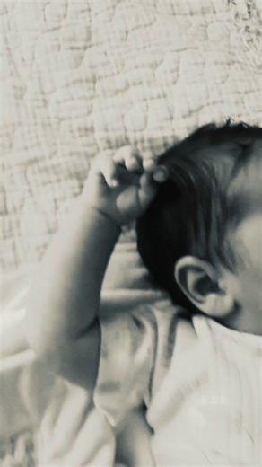 Mommy was able to sneak in some alone time with little Timothy this morning🤍 | Caitlin Rose Galo