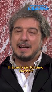 Il ricordo più lontano che hai? 💙 | Paolo Ruffini