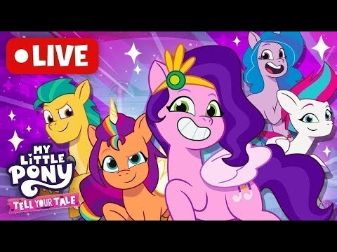 🔴 LIVE My Little Pony: Tell Your Tale | ALL EPISODES | MLP LIVE from Equestria