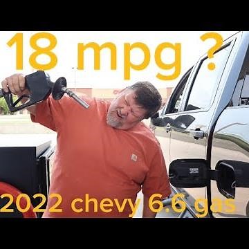 (Part 2) fuel mileage 2022 chevy Silverado ￼2500 HD 6.6 gas