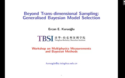 Beyond Trans-Dimentional Sampling: Generalized Bayesian model Selection