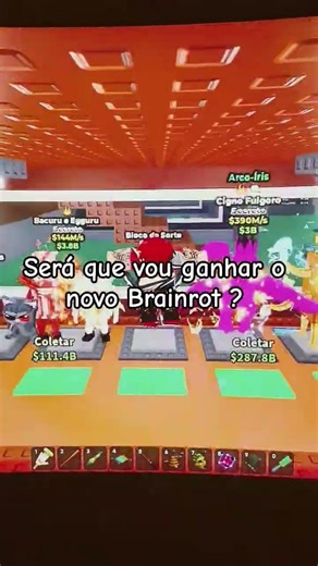 Abrindo Luck Block Secret Part 27 #roblox #roubeumbrainrot