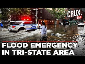 LIVE | Flash Floods Batter New York, New Jersey | Two Killed, Subway Line, Roads Submerged | US News