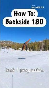 Learn How To Backside 180 With This Step By Step Progression