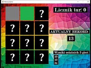 Memory Game C# Windows Forms App