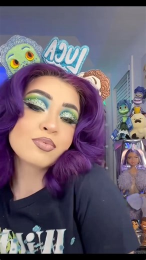 💜 #makeup #pixar #pixarluca #disney #disneymakeup #livenfamily #maryroseliven #liven | Liven Family