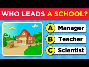 Can You Guess the Profession? 🧑‍💼🛠️ Test Your 30 Job Knowledge! 🧠🎯