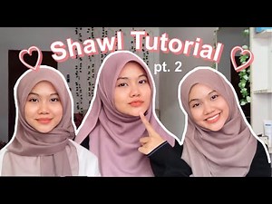 SHAWL TUTORIAL SIMPLE (PART 2)