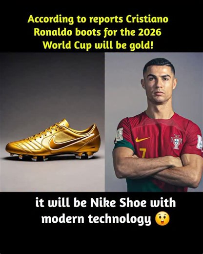 Kishv18 on Instagram: "👑 The Return of the King: Ronaldo’s "Gold" Throwback for 2026 After nearly four years without a major signature release, Cristiano Ronaldo is set to break the internet in early 2026 with a spectacular new Nike CR7 boot that brings his legendary career full circle. This isn't just any shoe; it’s a high-tech reimagining of the iconic Nike Mercurial Vapor 1, the very first boot that defined his early days as a skinny teenager with a dream. Drenched in a stunning shimmering g