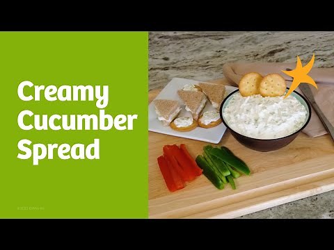 How to Make Kidney-Friendly Creamy Cucumber Spread